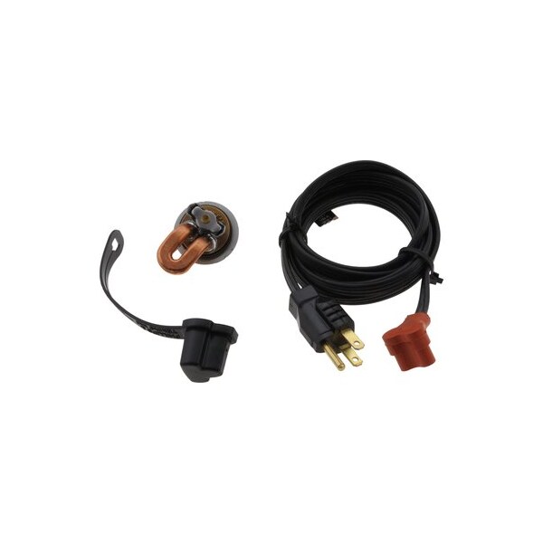 Engine Heater - 1000W 120V, 1-5/8in. Plug, Brass Adapter Nissan